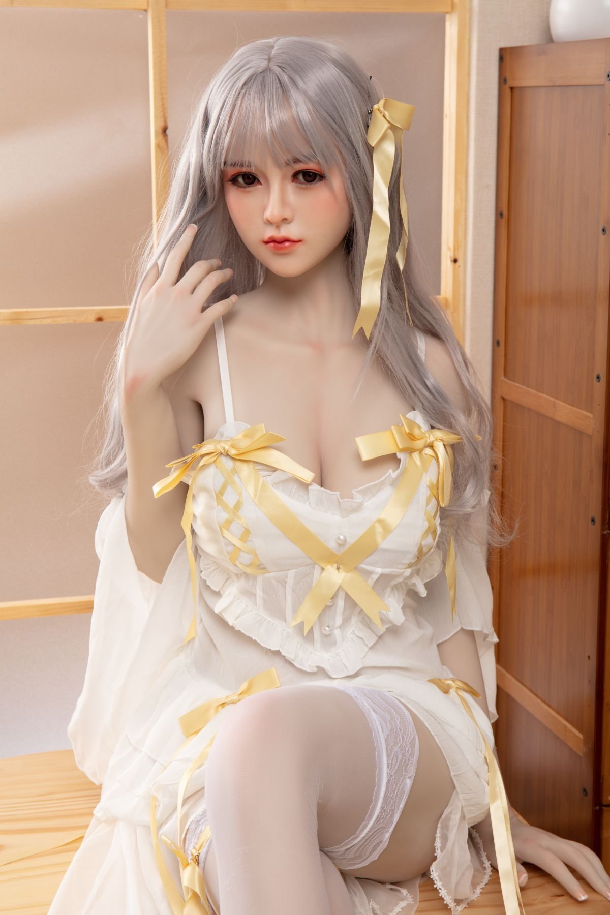 Ayana - Boneca sexual realista asiática de 160 cm com cabeça de silicone e corpo de TPE - Image 11