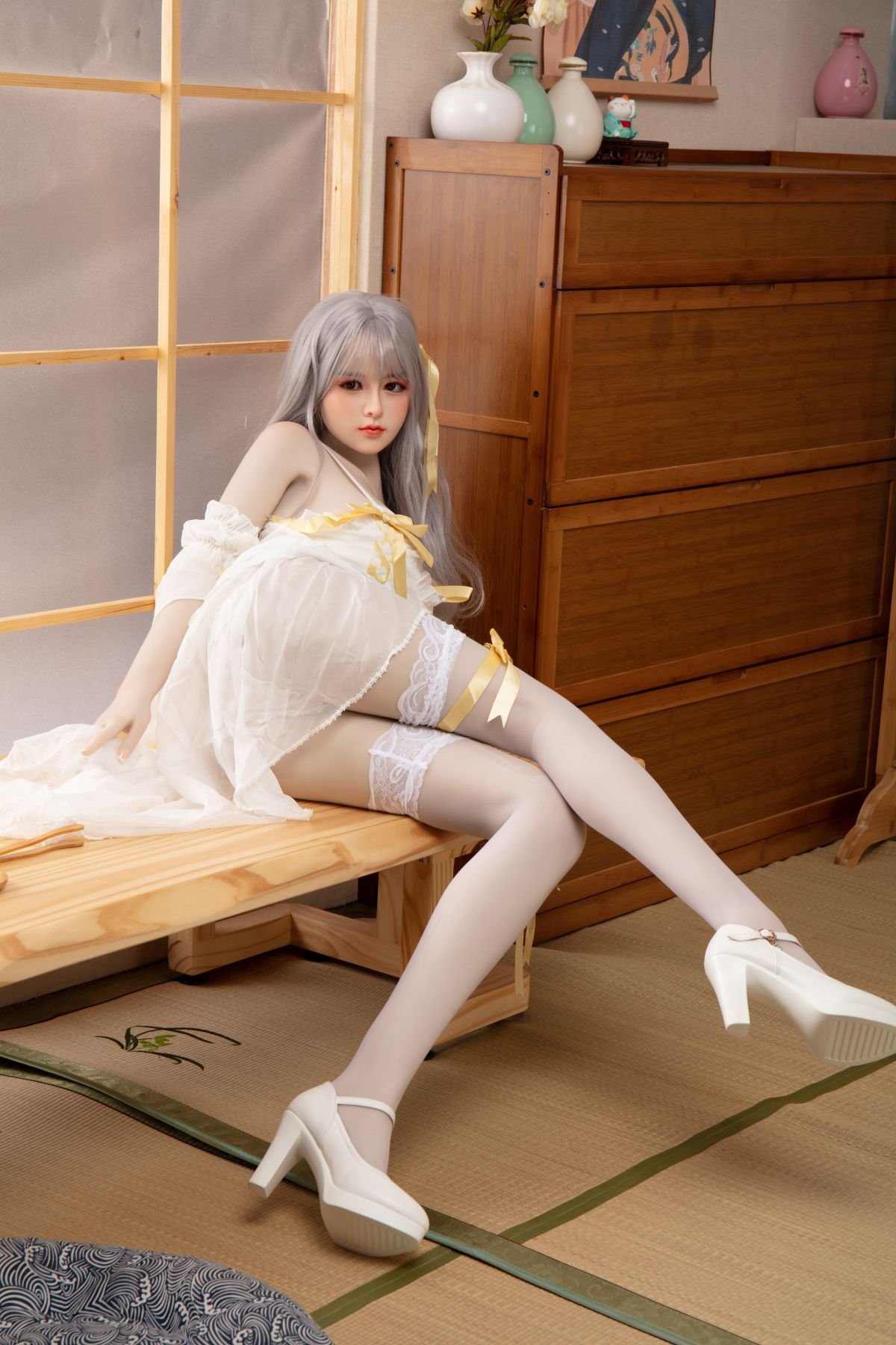 Ayana - Boneca sexual realista asiática de 160 cm com cabeça de silicone e corpo de TPE - Image 12