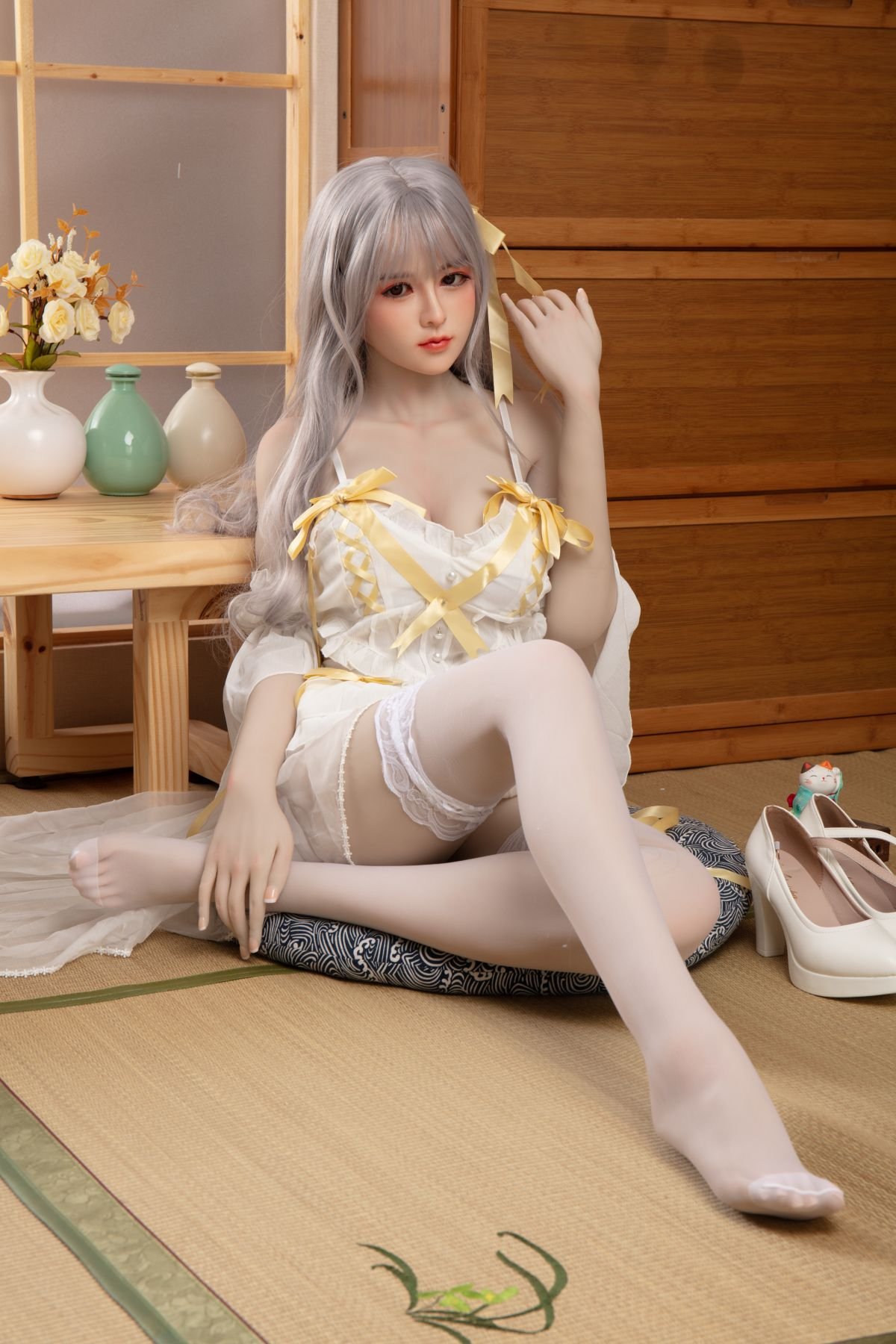 Ayana - Boneca sexual realista asiática de 160 cm com cabeça de silicone e corpo de TPE - Image 14