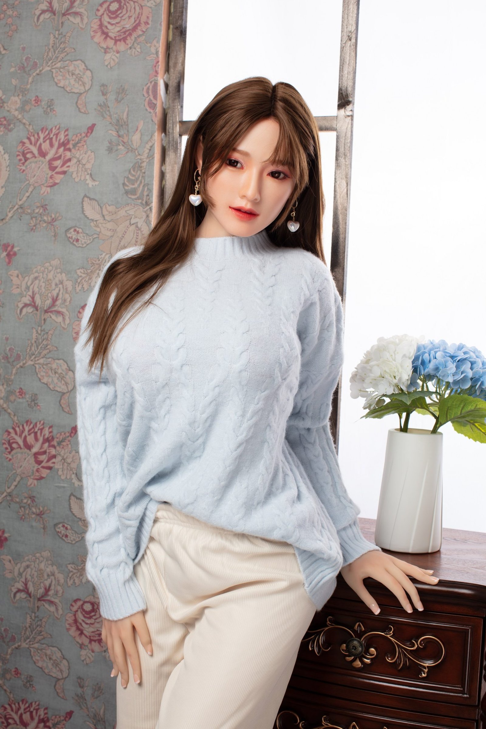 Aimi - Boneca sexual com cabeça de silicone e corpo de TPE, uma linda garota asiática de 160 cm de altura