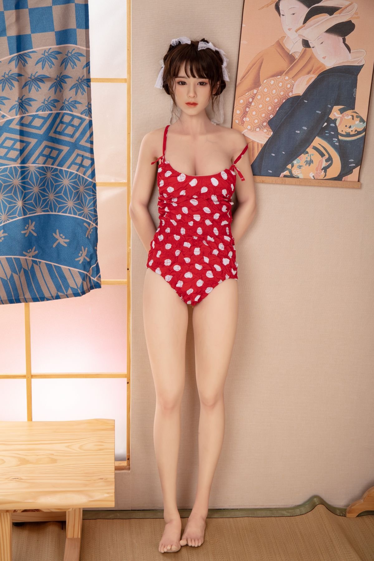 Sayaka - Boneca sexual de TPE com cabeça de silicone, de aparência realista e origem asiática, com 160 cm de altura - Image 3