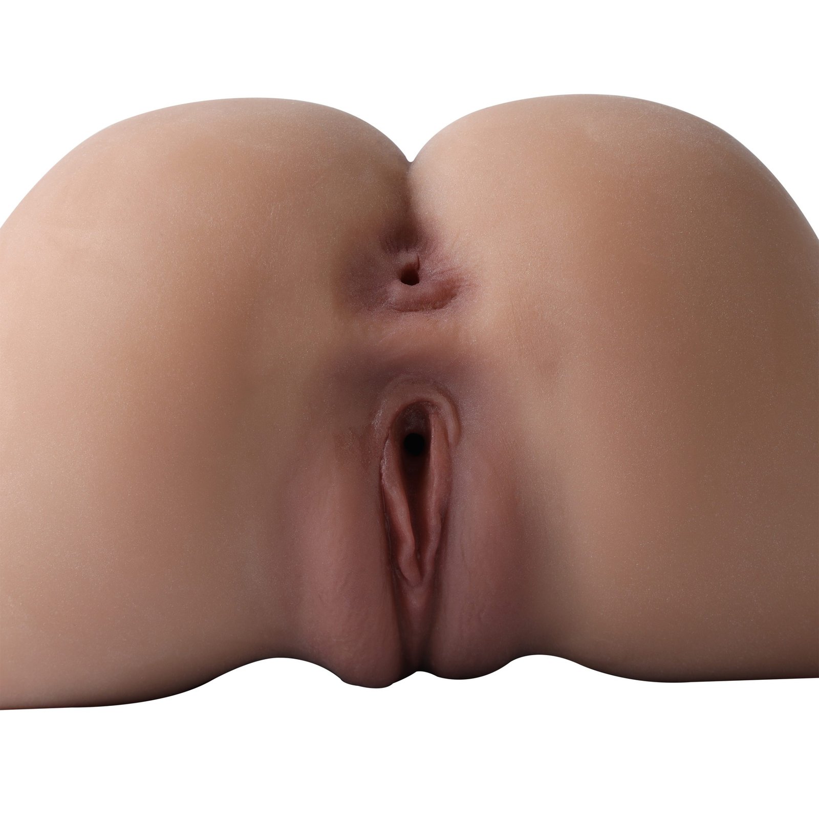 A4 Rabo de TPE de pele de cor marrom médio com funcionalidades vaginais e anais - Image 10