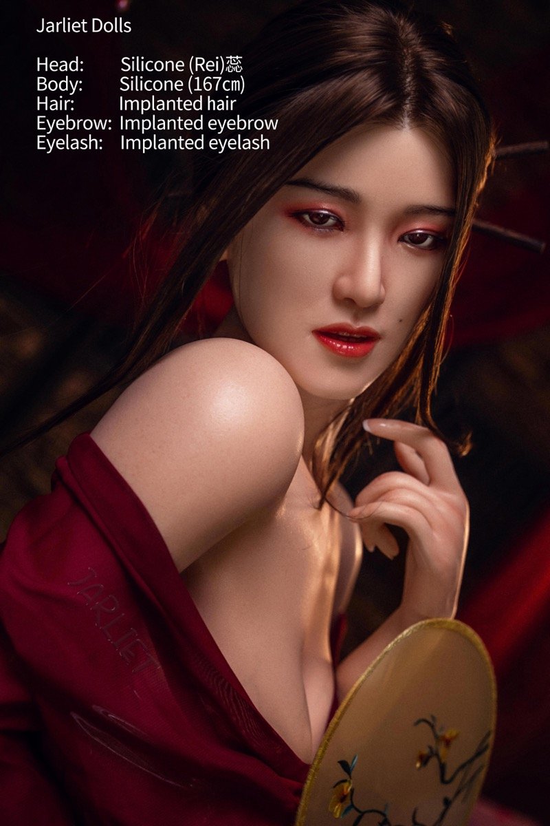 Rei - Boneca asiática japonesa elegante de silicone completo, 167 cm (5,5 pés) - Image 12