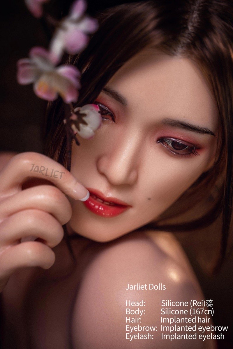 Rei - Boneca asiática japonesa elegante de silicone completo, 167 cm (5,5 pés) - Image 18