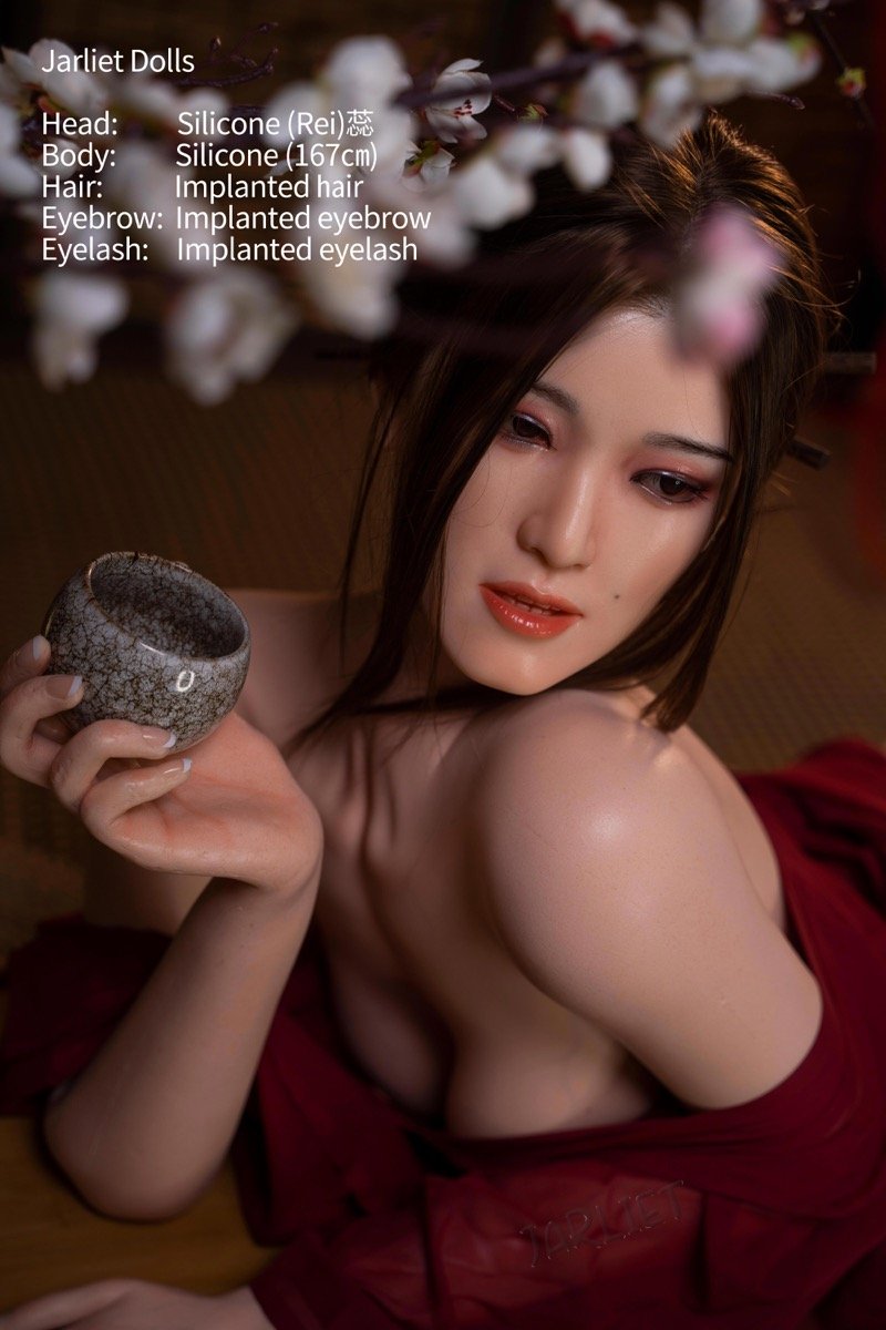 Rei - Boneca asiática japonesa elegante de silicone completo, 167 cm (5,5 pés) - Image 28