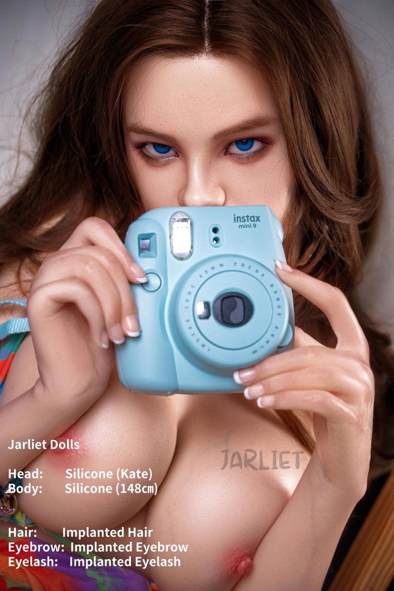 Kate - Boneca sexual europeia caucasiana ultrarealista de silicone completo, 148 cm - Image 31