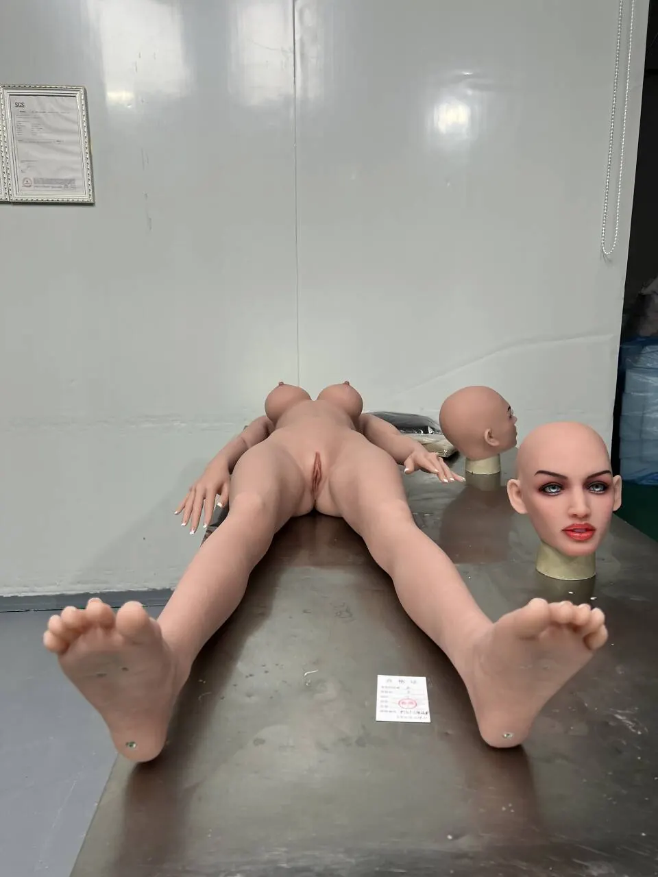 Benedita Valença – Boneca AIBEI TPE personalizada de 157 cm, rosto 234 factory reference 1