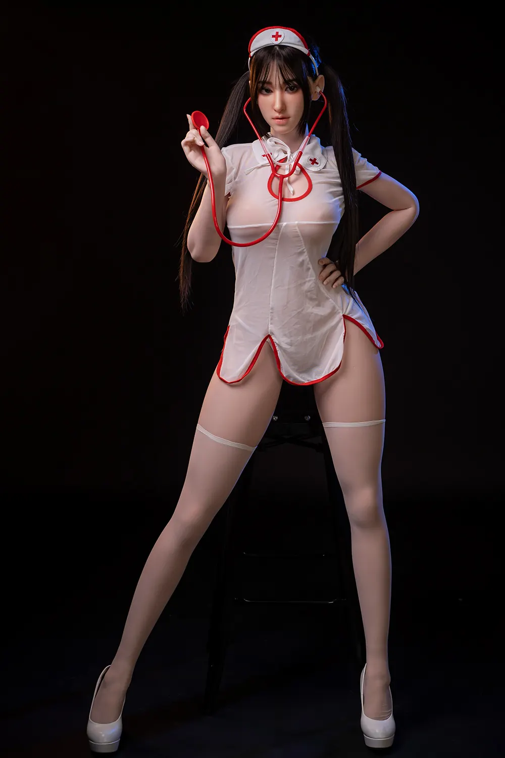 Leocádia Saraiva – Boneca personalizado de 163 cm em silicone integral, tom natural, cabeça 425 1