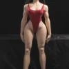 Ricardina Teixeira – Boneca personalizada de 170 cm em silicone integral, tom natural, cabeça 21-K 1