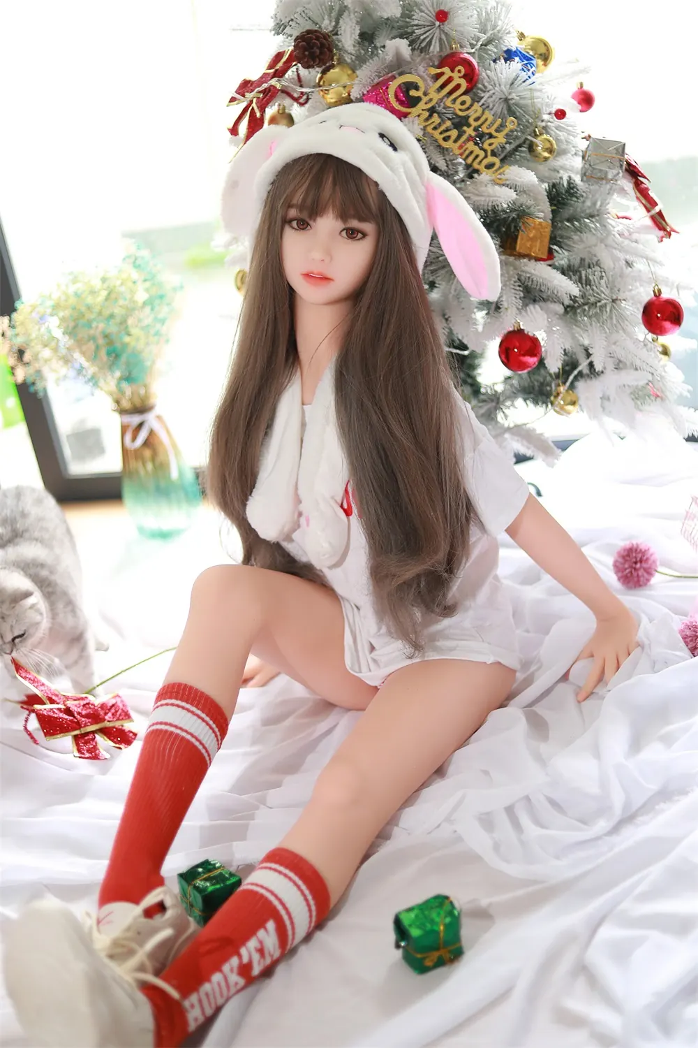 Adélia Bragança – Boneca personalizada de 148 cm em TPE, cabeça 217 1