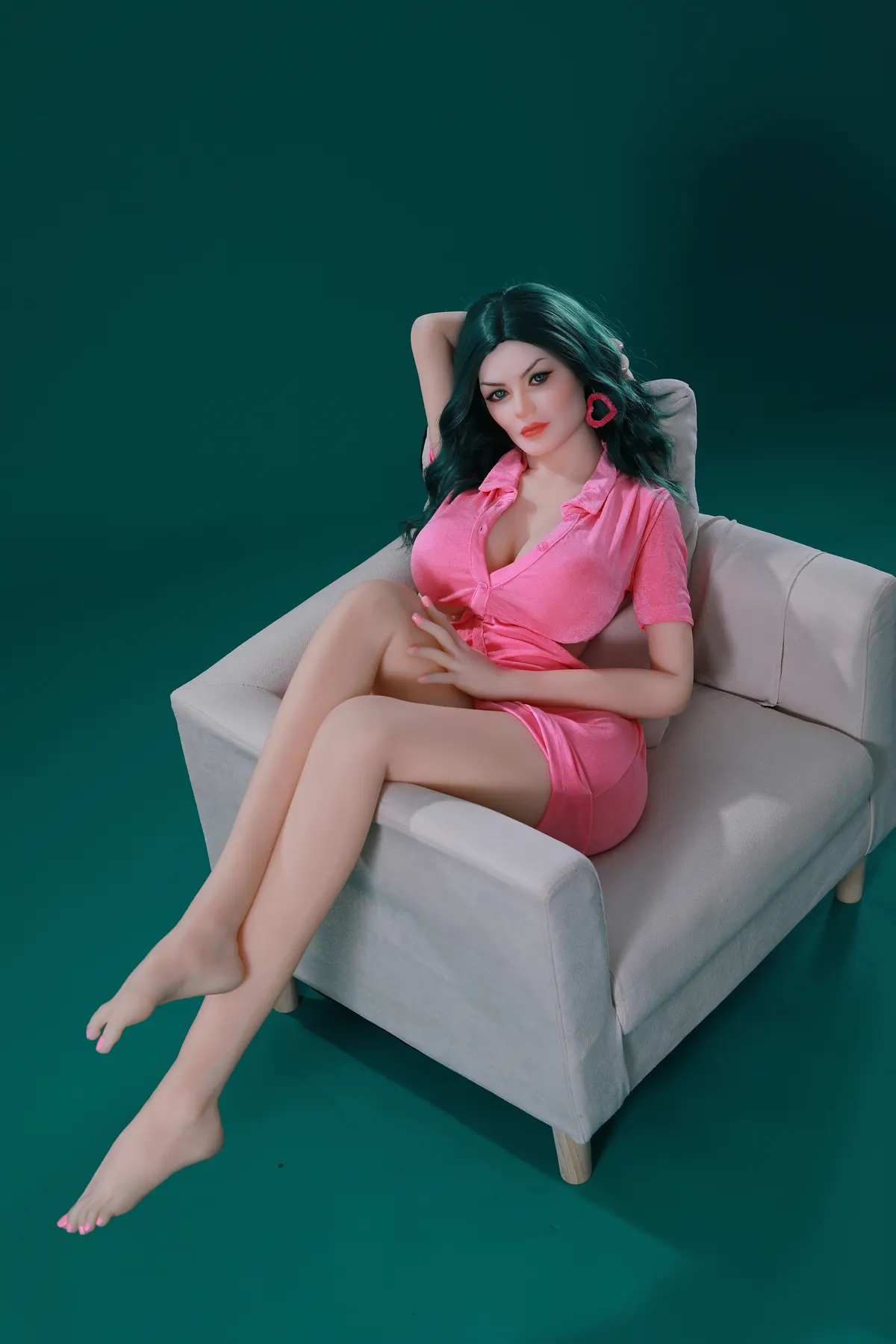 Aldaíra Figueiredo – Boneca personalizada de 158 cm em TPE, cabeça 269 1
