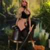 Aldaíra Infante – Boneca personalizada de 165 cm em TPE, cabeça 258 1