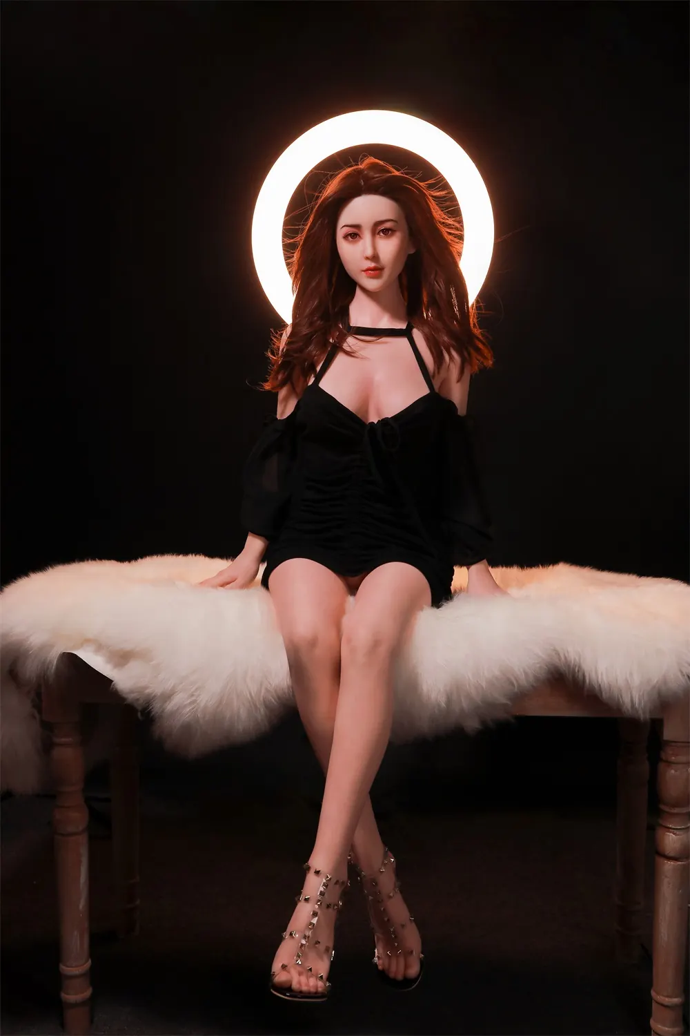 Celestina Lamego – Boneca personalizada de 165 cm em silicone integral, cabeça 012 1