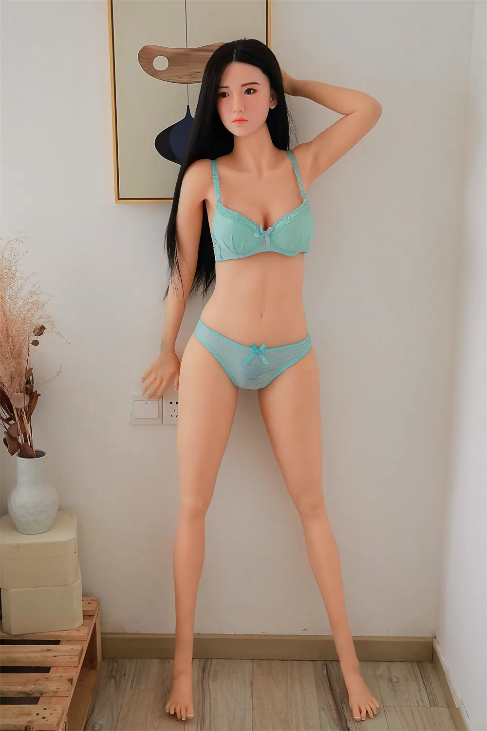 Adélia Monforte – Boneca personalizada de 170 cm em silicone integral, cabeça 013 1