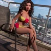 Anunciação Estremoz – Boneca personalizada de 168 cm em silicone integral, peito médio, cabeça 45 1