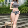 Celestina Junqueira – Boneca personalizada de 168 cm em silicone integral, peito médio, cabeça 115 1