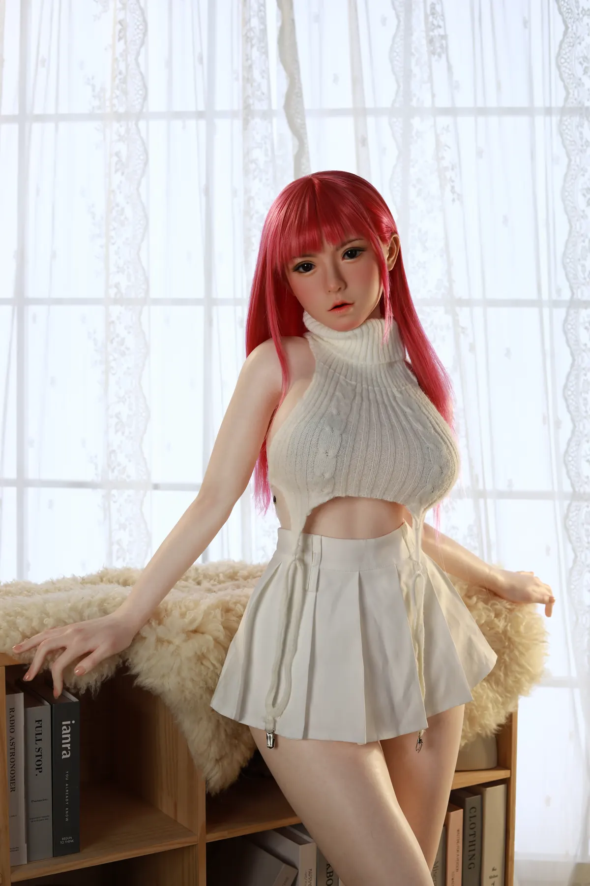 Constança Ivo – Boneca personalizado de 157 cm em silicone integral, tom natural, cabeça 600-E 2