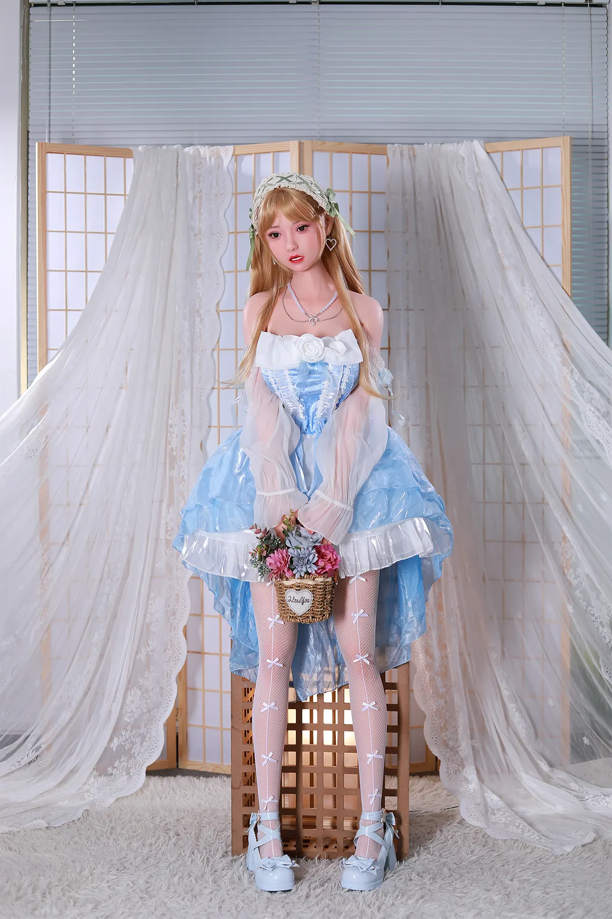 Quitéria Saldanha – Boneca personalizada de 168 cm em silicone integral, tom natural, cabeça 93 2