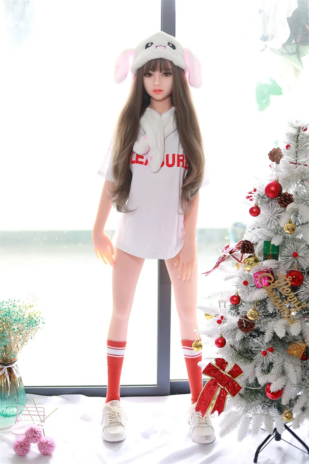 Adélia Bragança – Boneca personalizada de 148 cm em TPE, cabeça 217 2