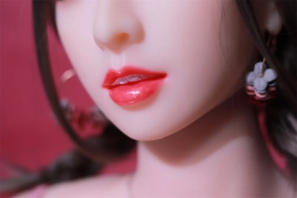 Ermelinda Junqueira – Boneca personalizada de 163 cm em TPE, cabeça 094 2