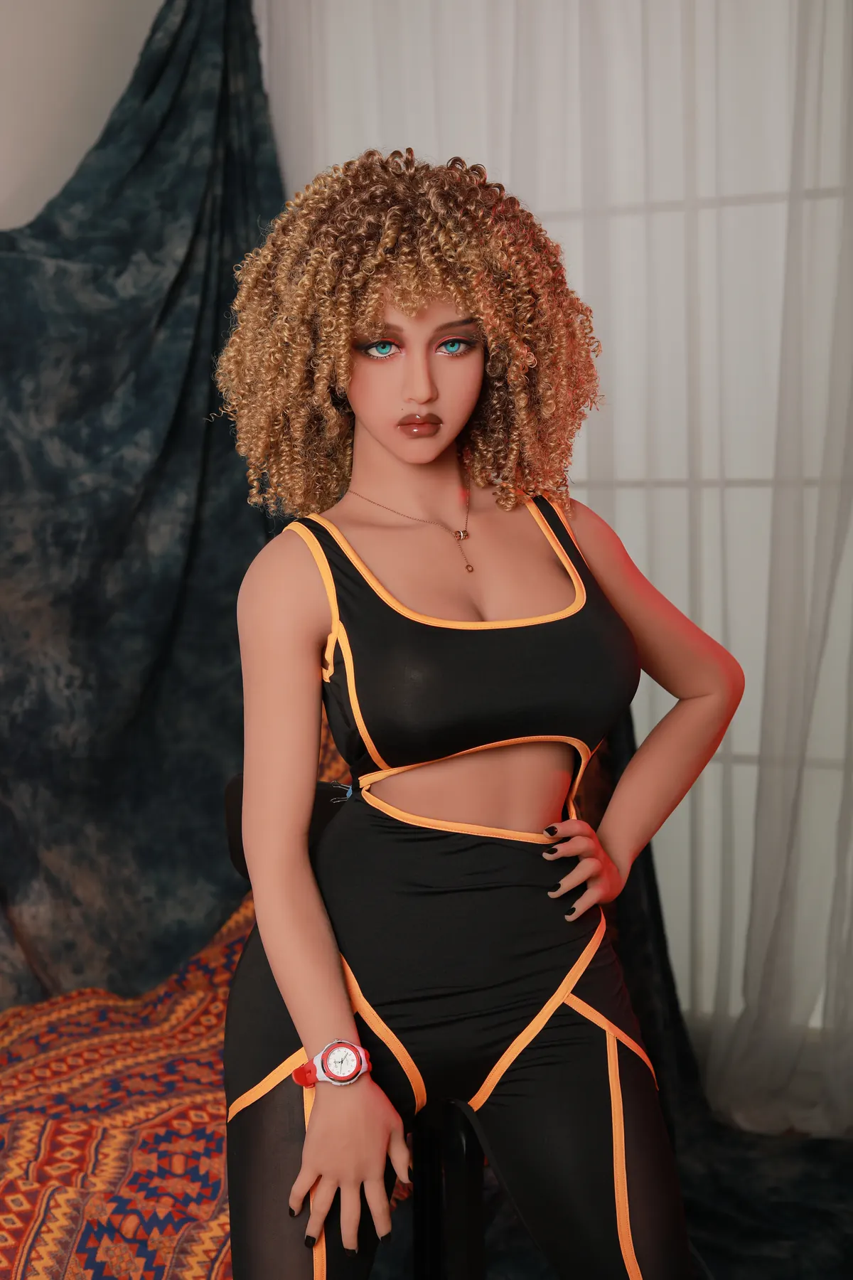Aldaíra Horta – Boneca personalizada de 165 cm em TPE, cabeça 214 2