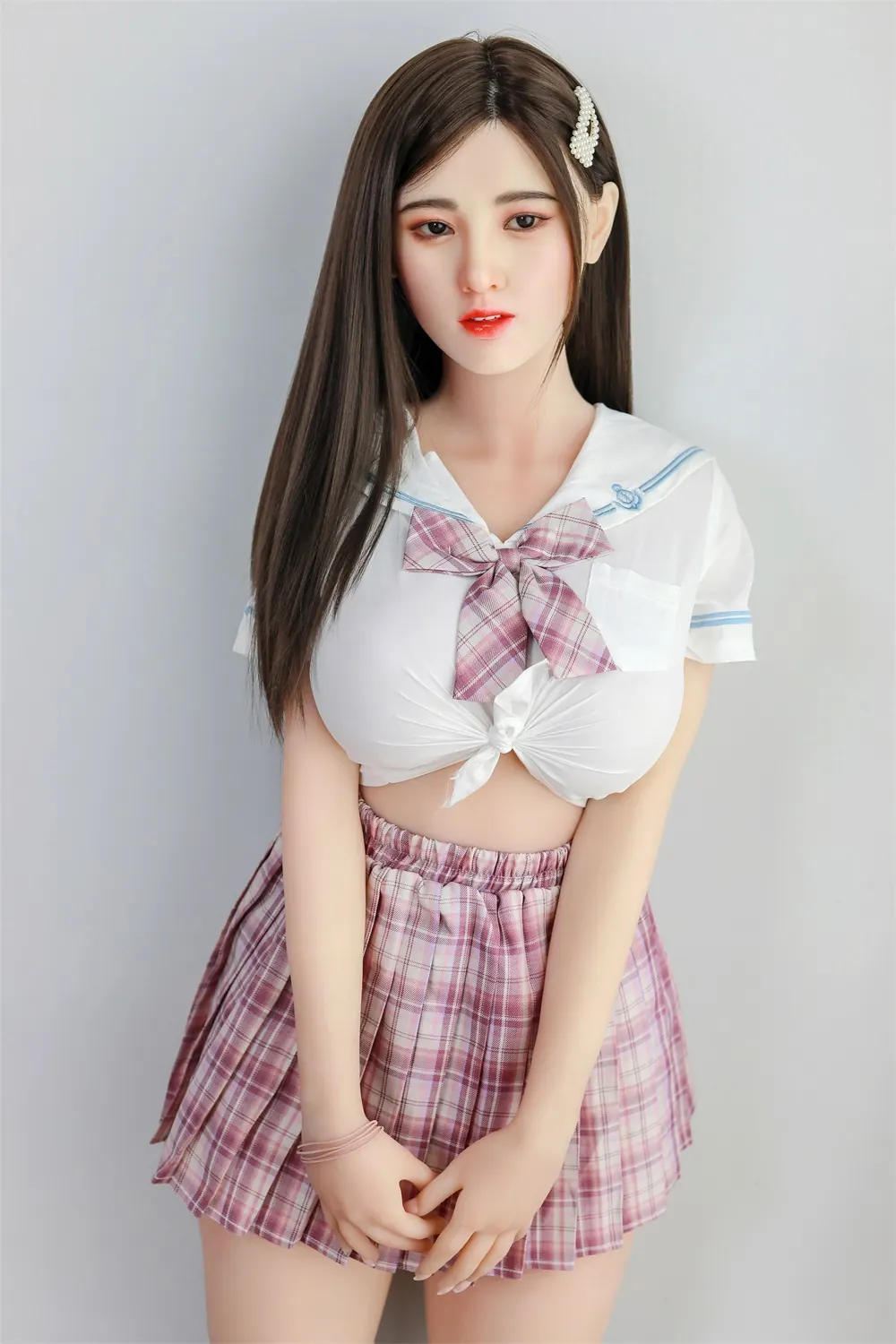 Carminda Horta – Boneca personalizada de 170 cm em silicone integral, cabeça 047 2