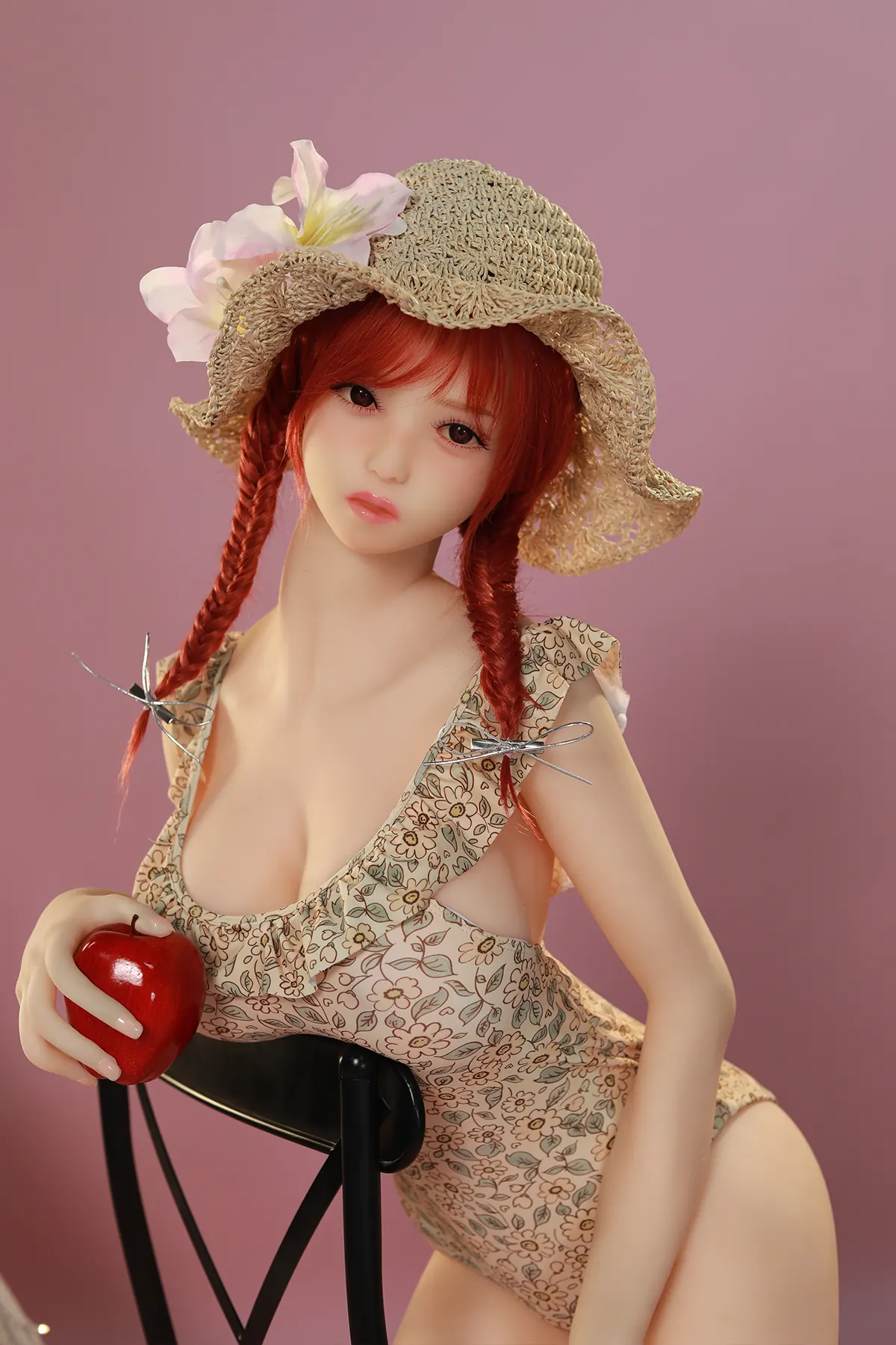 Zélia Leitão – Boneca personalizado de 158 cm em TPE, tom natural, cabeça 297 3