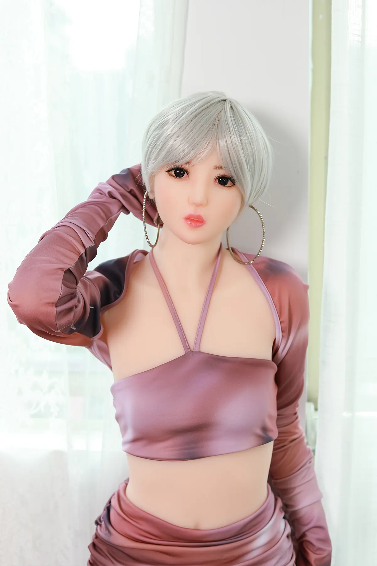 Gracinda Vilar – Boneca personalizada de 155 cm em TPE, cabeça 161 3