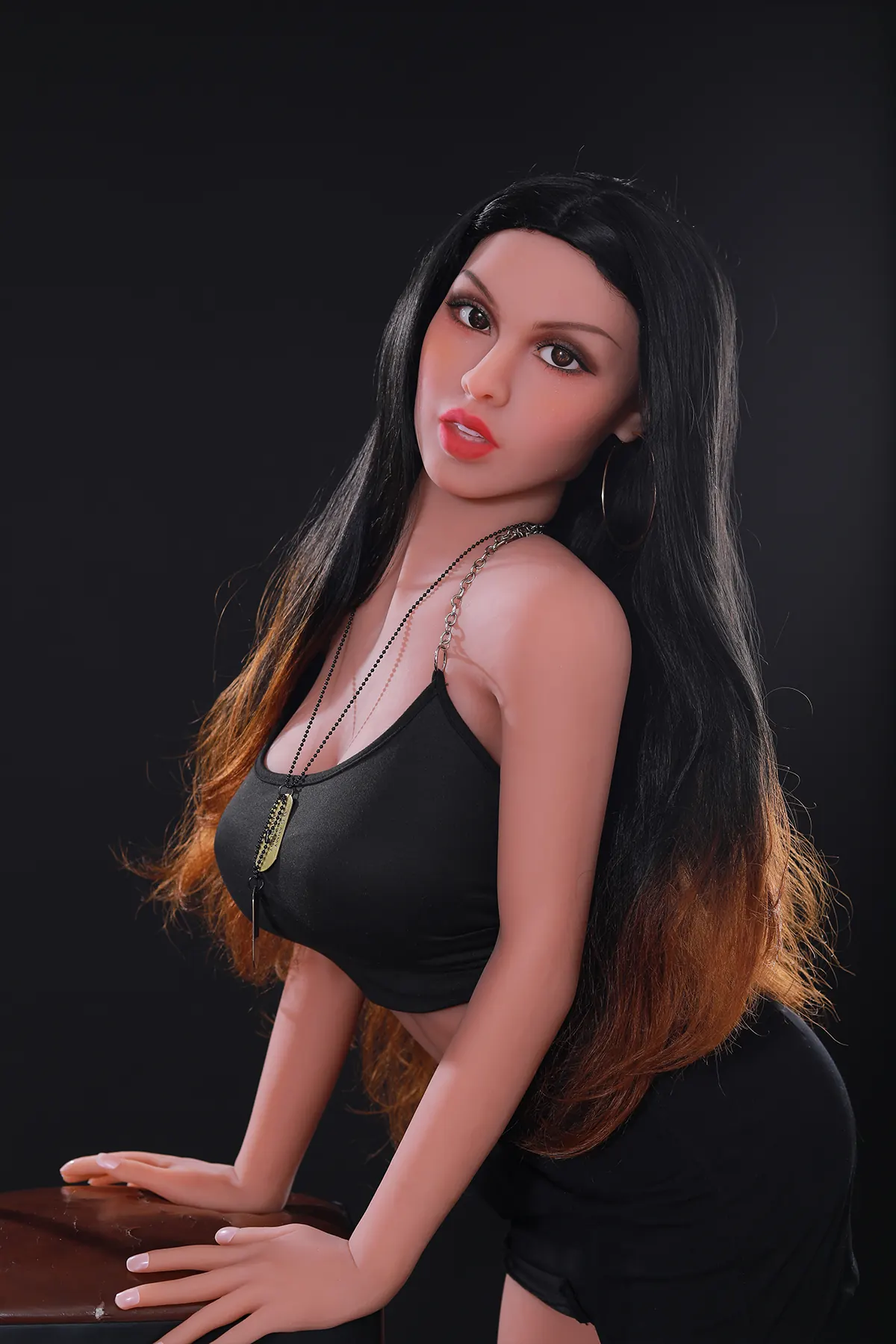 Delfina Nogueiral – Boneca personalizada de 158 cm em TPE, cabeça 150 3
