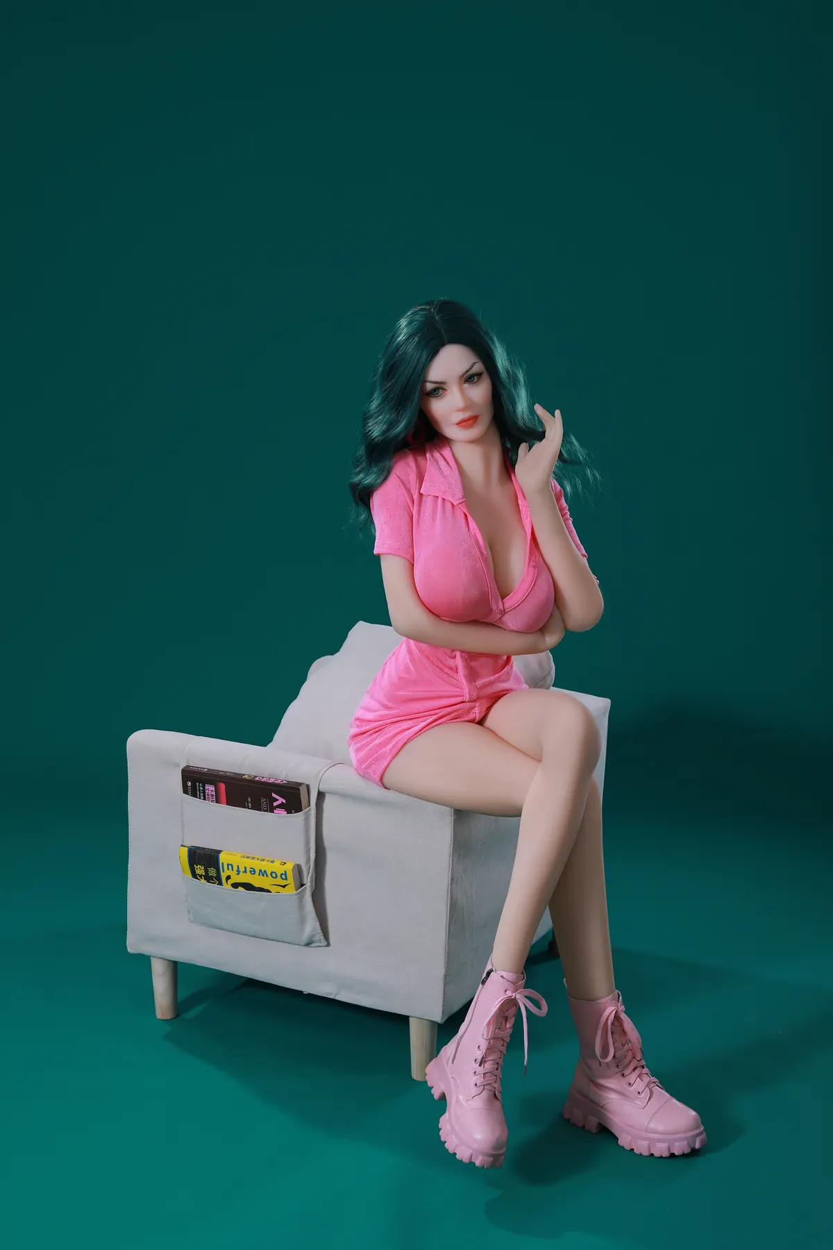 Aldaíra Figueiredo – Boneca personalizada de 158 cm em TPE, cabeça 269 3
