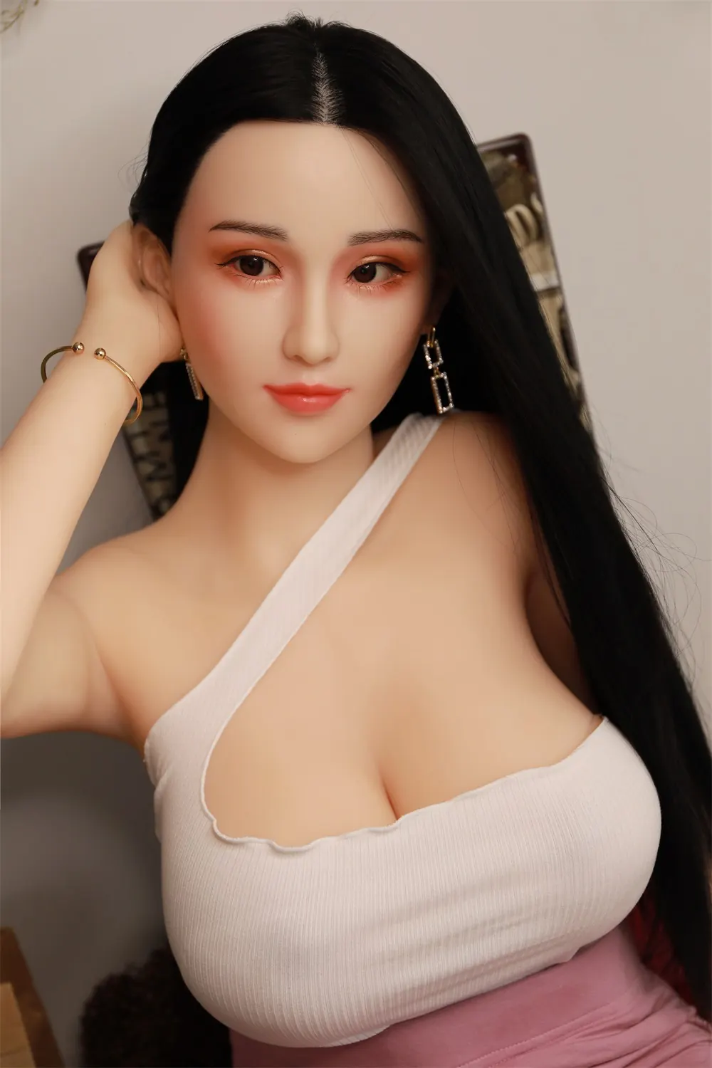 Albane Trancoso – Boneca personalizada de 170 cm em silicone integral, cabeça 014 3