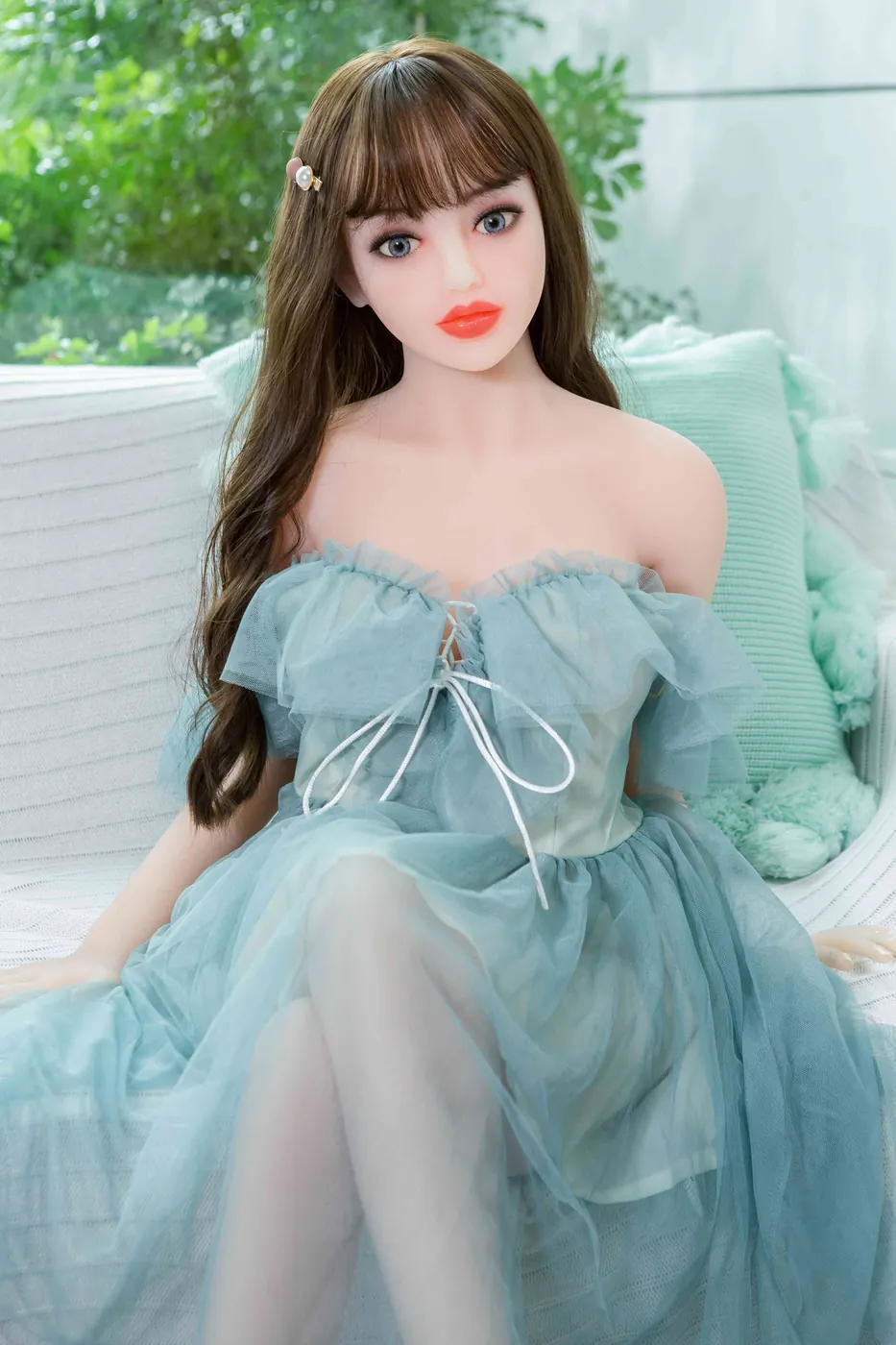 Virgínia Cerqueira – Boneca personalizada de 168 cm em TPE, peito médio, cabeça 37 3