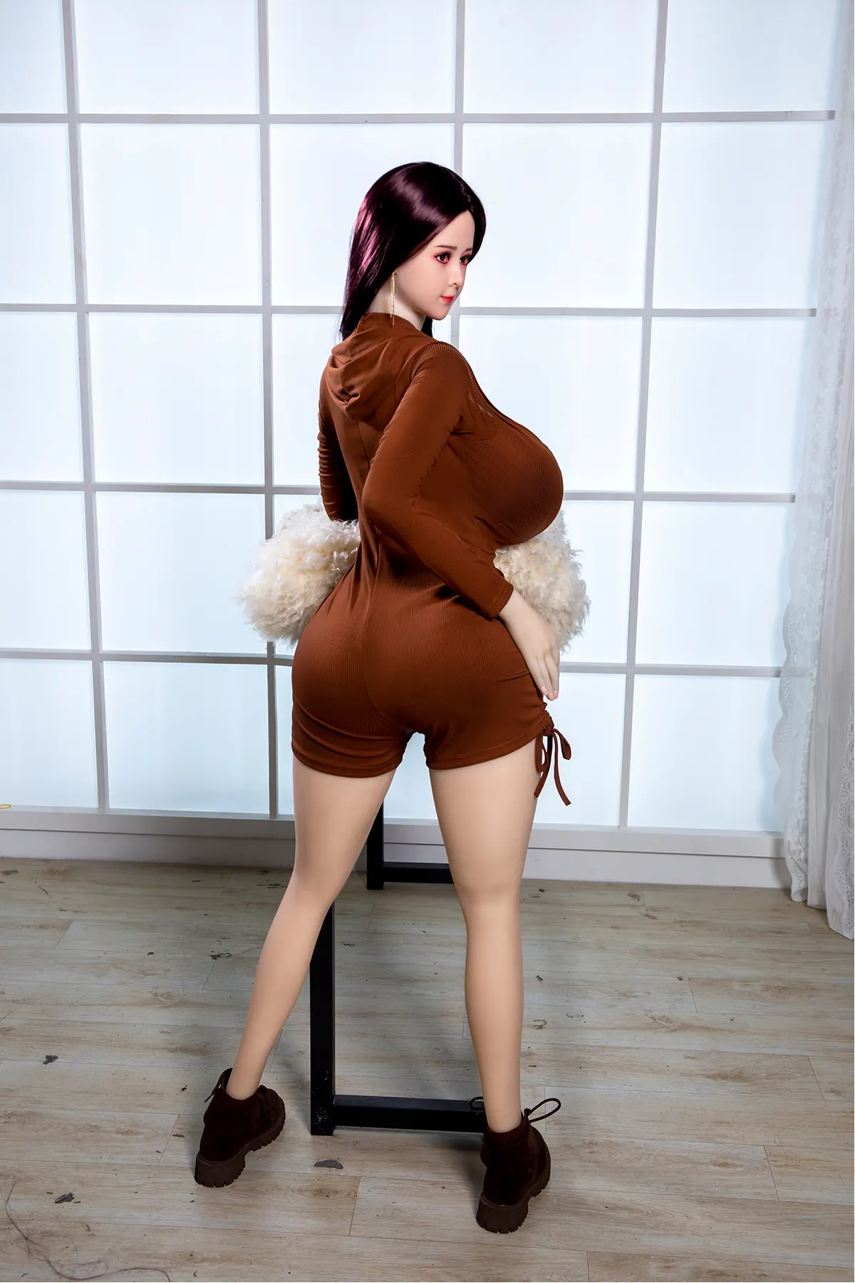 Lídia Valença – Boneca personalizada de 170 cm em TPE, cabeça 27 4