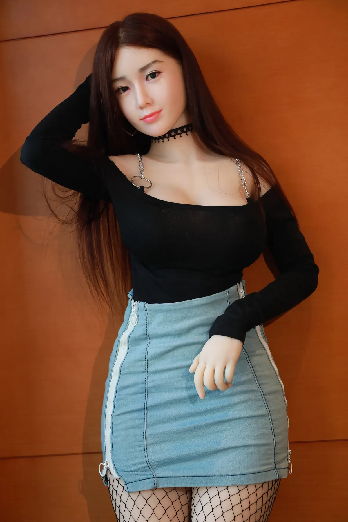 Ilda Macedo – Boneca personalizada de 170 cm em silicone integral, tom natural, cabeça 1-L 4