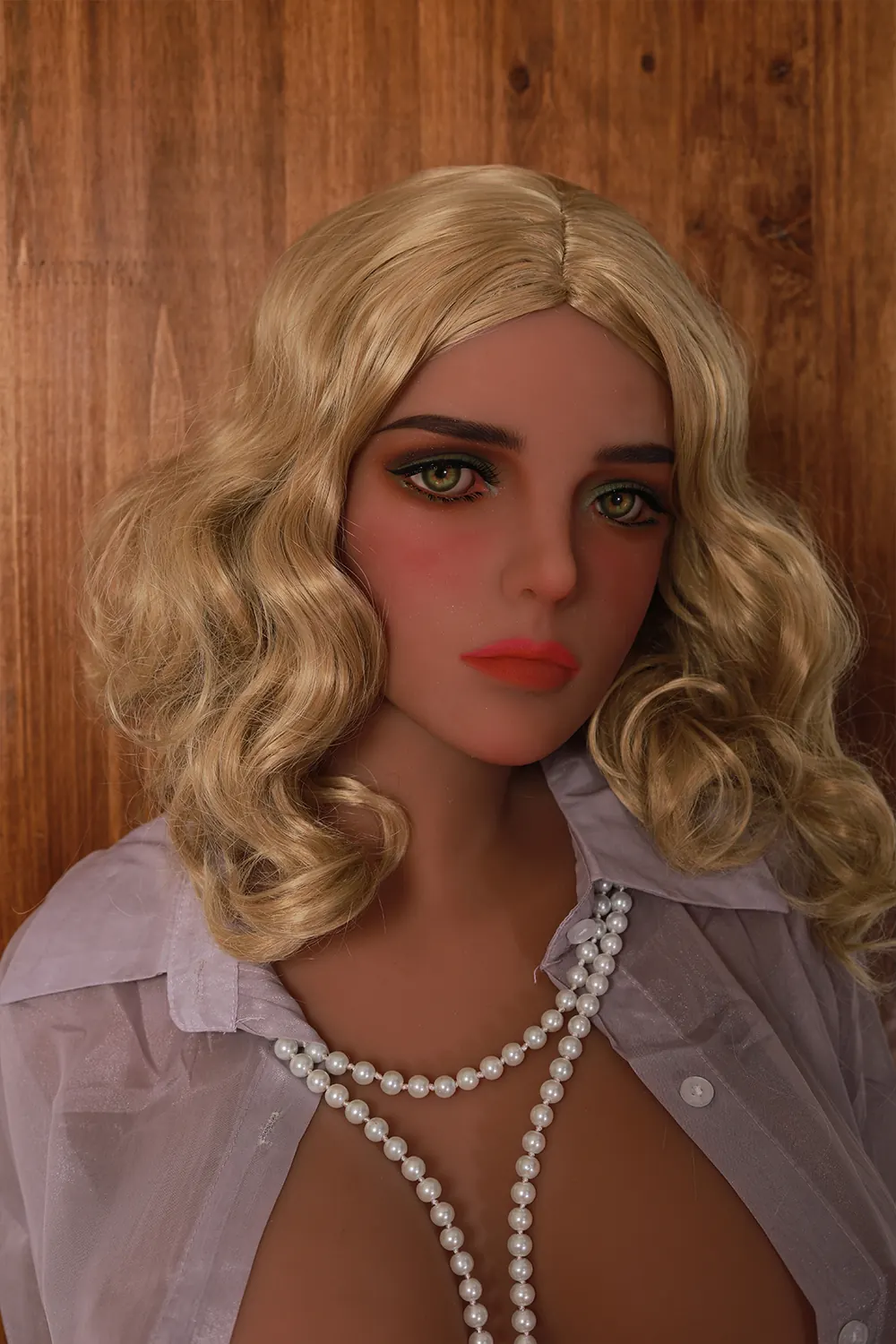Adélia Dourado – Boneca personalizada de 158 cm em TPE, cabeça 040 4