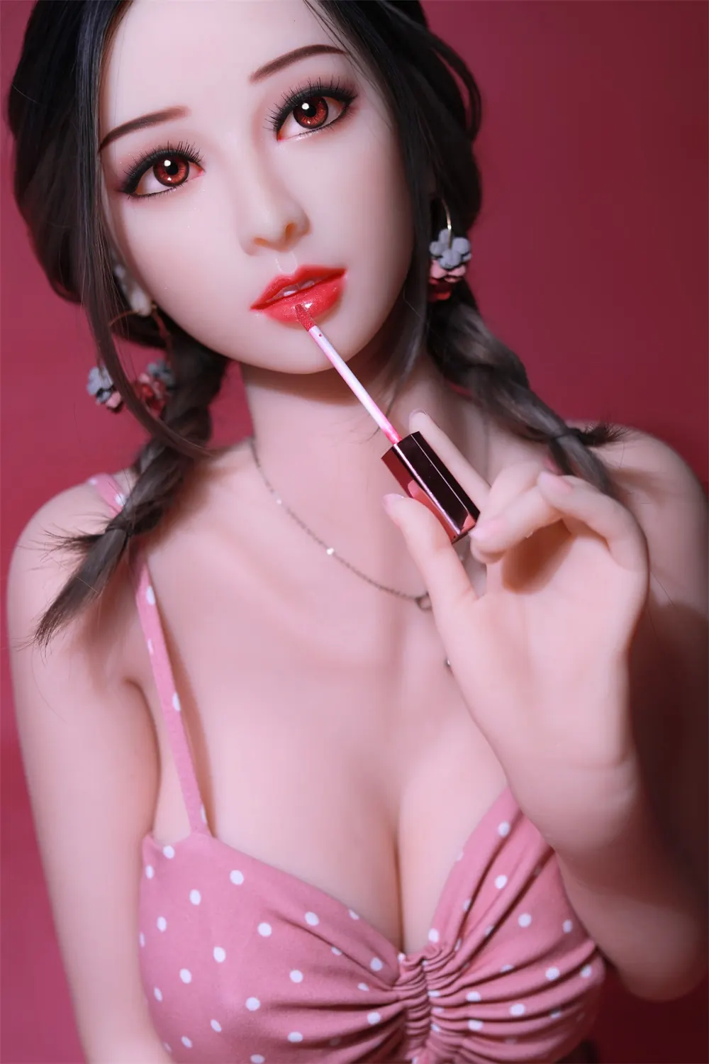 Ermelinda Junqueira – Boneca personalizada de 163 cm em TPE, cabeça 094 4