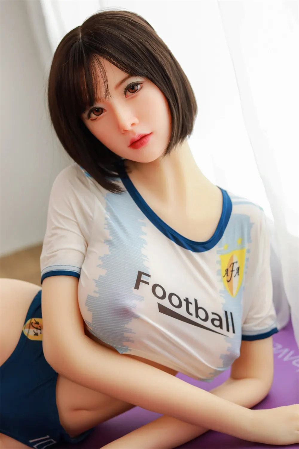 Balbina Junqueira – Boneca personalizada de 165 cm em TPE, cabeça 259 4