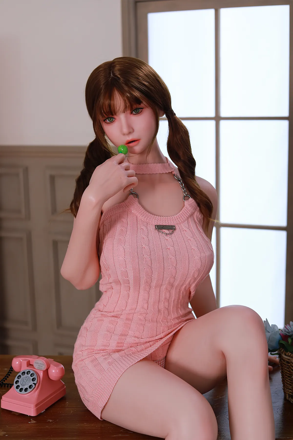 Rosária Torga – Boneca personalizada de 168 cm em silicone integral, tom natural, cabeça 93-S 5