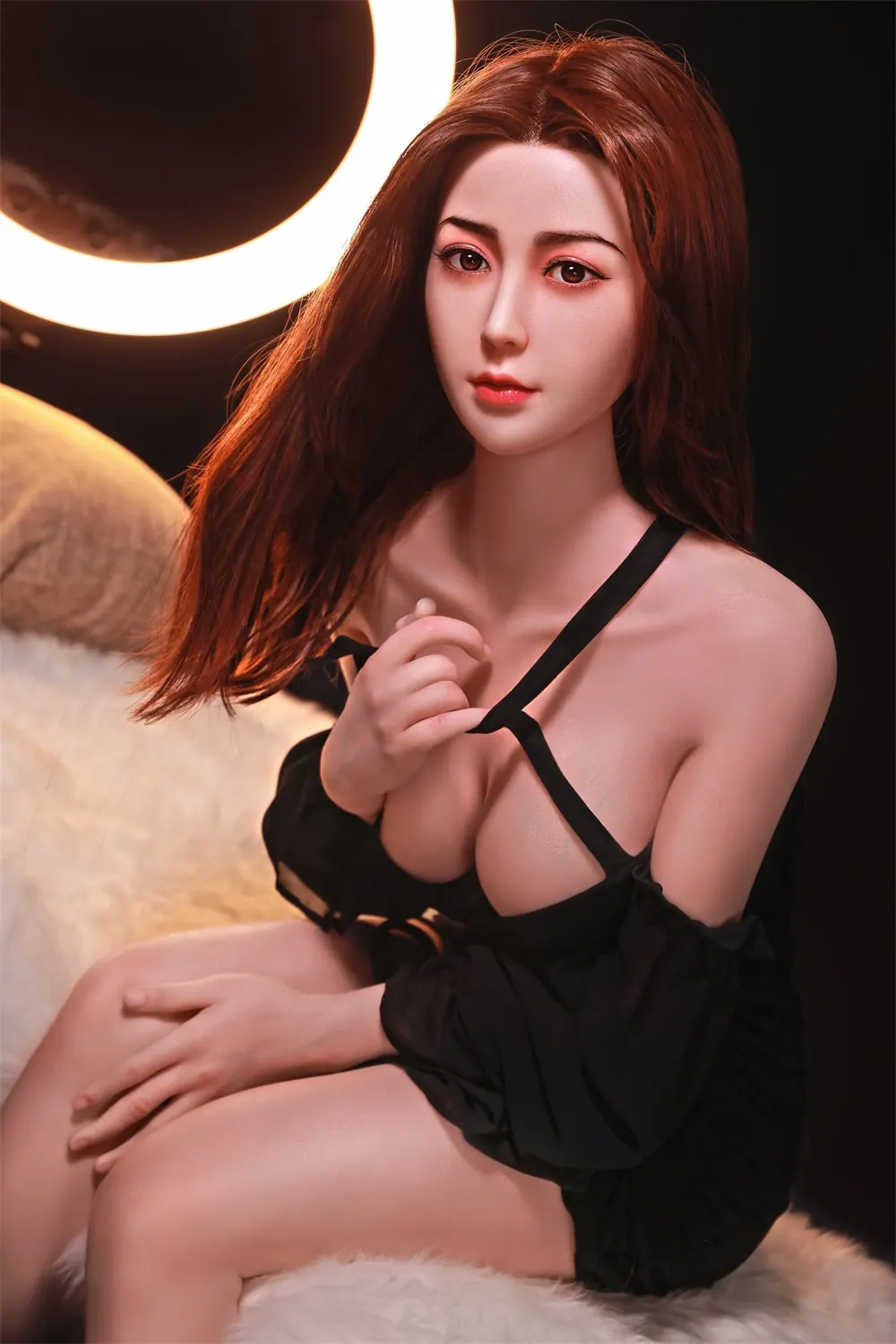 Celestina Lamego – Boneca personalizada de 165 cm em silicone integral, cabeça 012 5