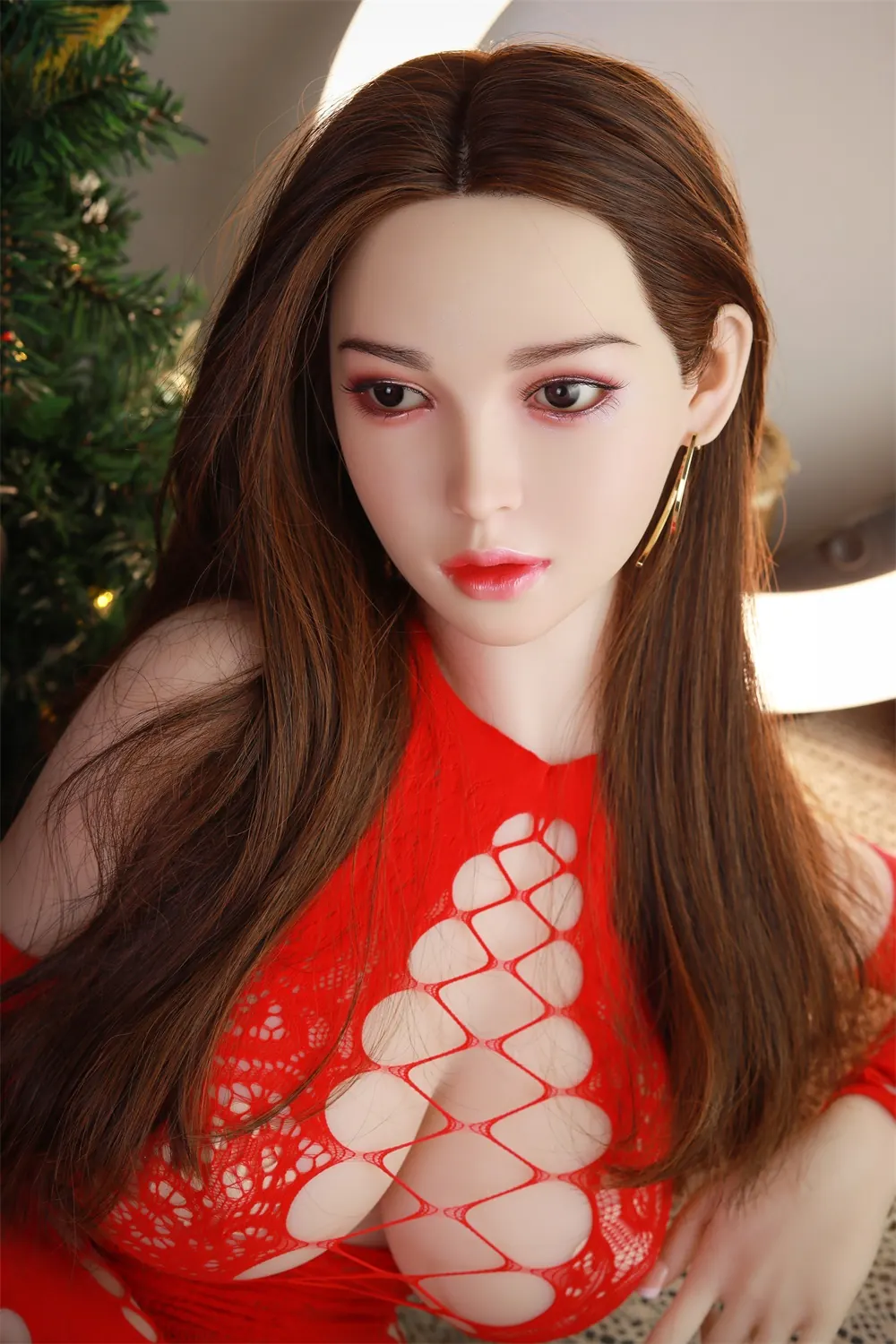 Iracema Pacheco – Boneca personalizado de 158 cm em silicone integral, tom natural, cabeça 29 6