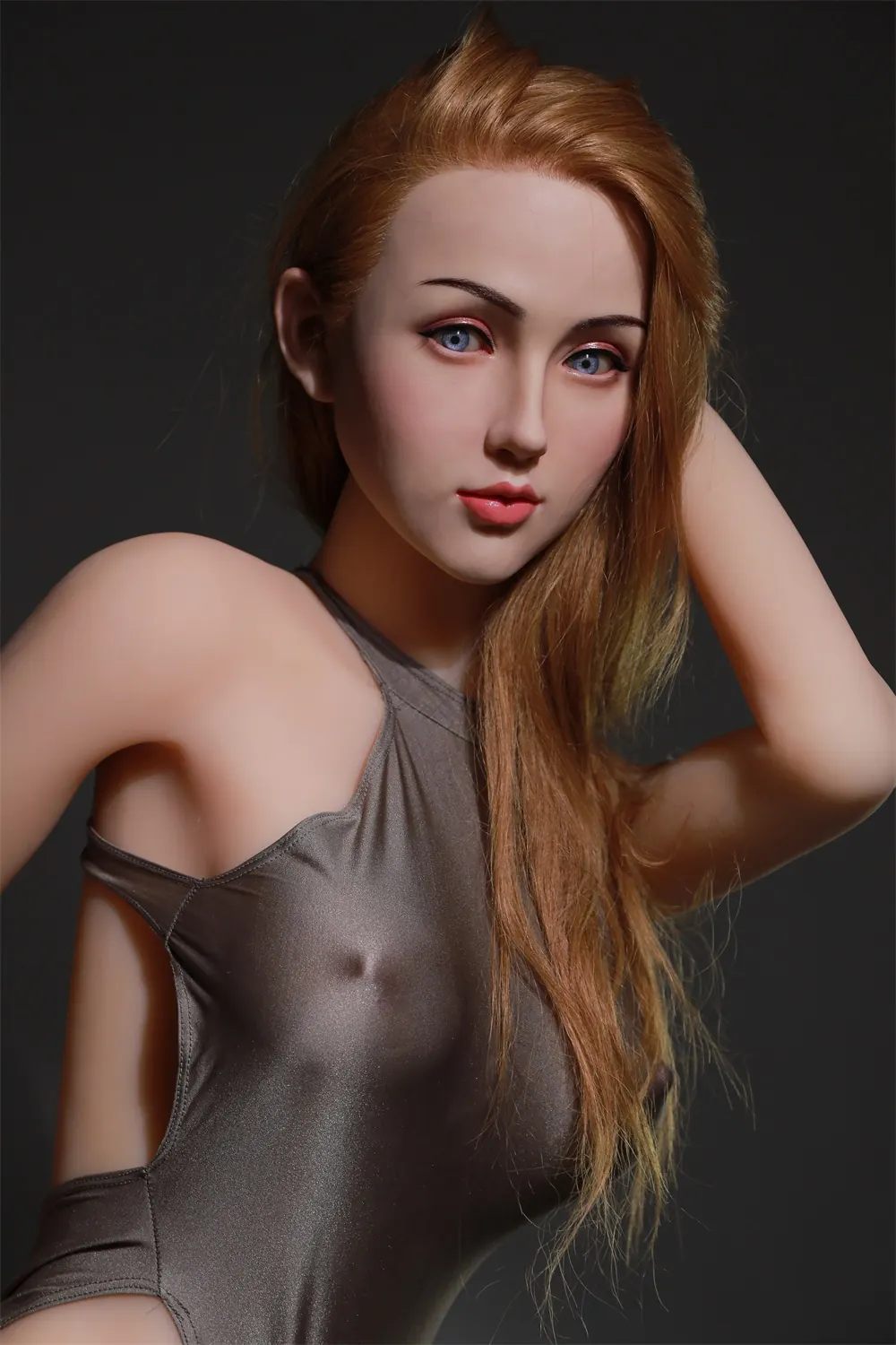 Odalina Raposo – Boneca personalizada de 170 cm em silicone integral, tom natural, cabeça 17-S 6