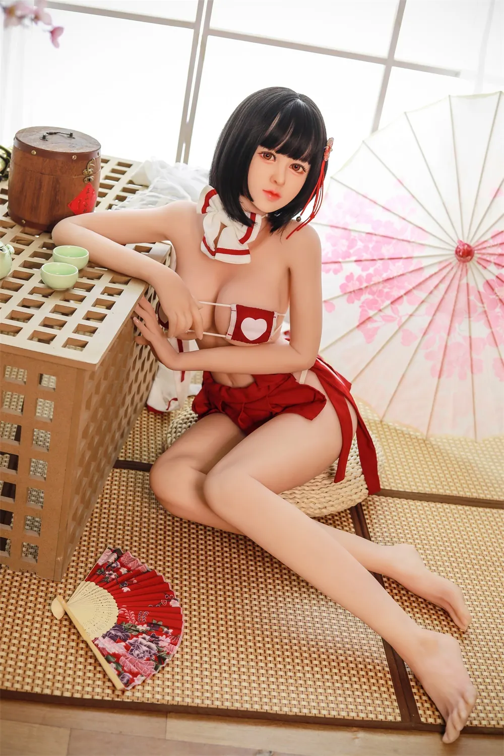 Teodora Ourique – Boneca personalizada de 148 cm em TPE, cabeça 208 7