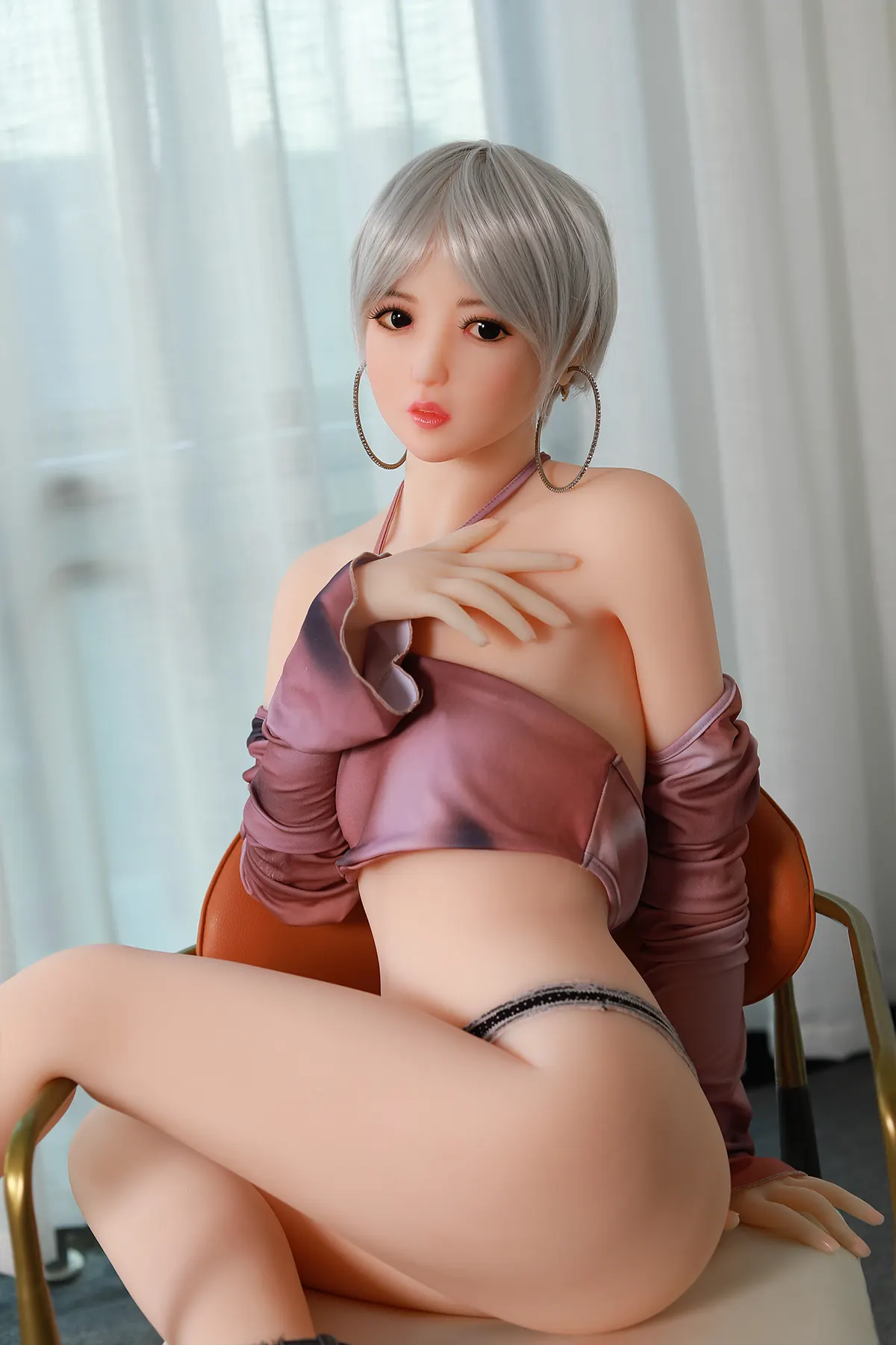 Gracinda Vilar – Boneca personalizada de 155 cm em TPE, cabeça 161 7