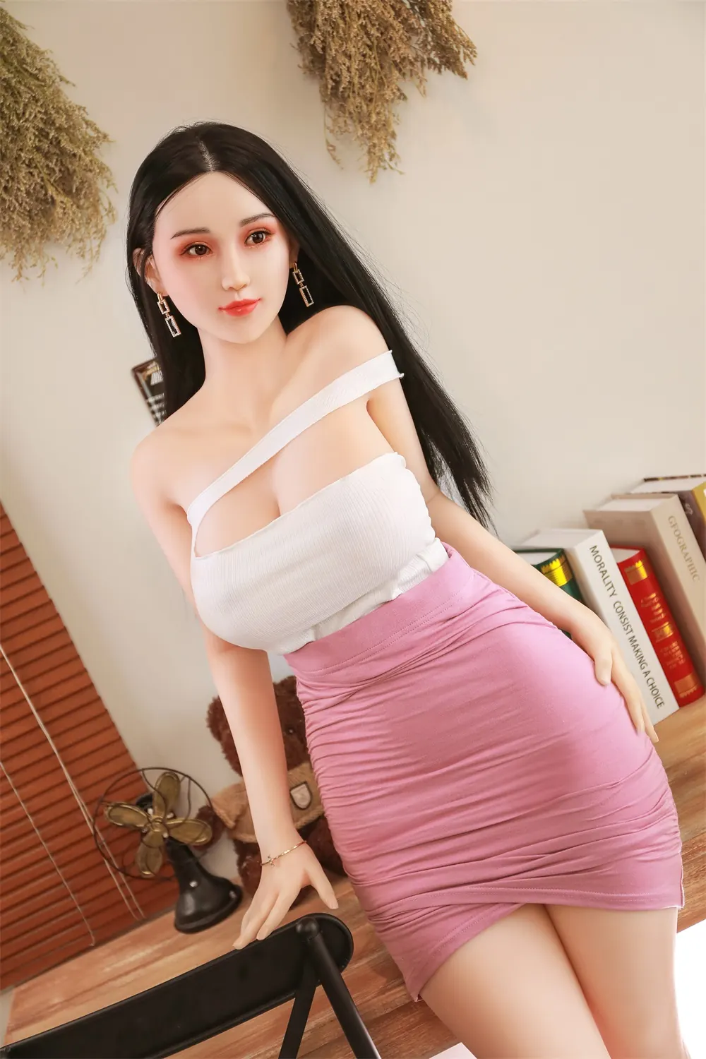 Albane Trancoso – Boneca personalizada de 170 cm em silicone integral, cabeça 014 7
