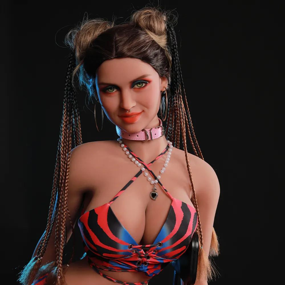 Adélia Gouveia – Boneca personalizada de 165 cm em TPE, cabeça 174 8