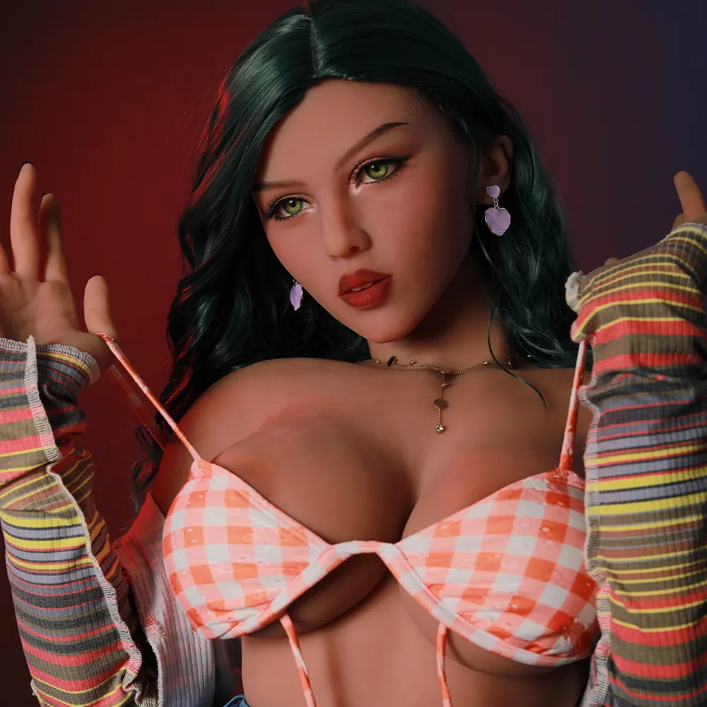 Aurélia Bragança – Boneca personalizada de 165 cm em TPE, cabeça 236 8