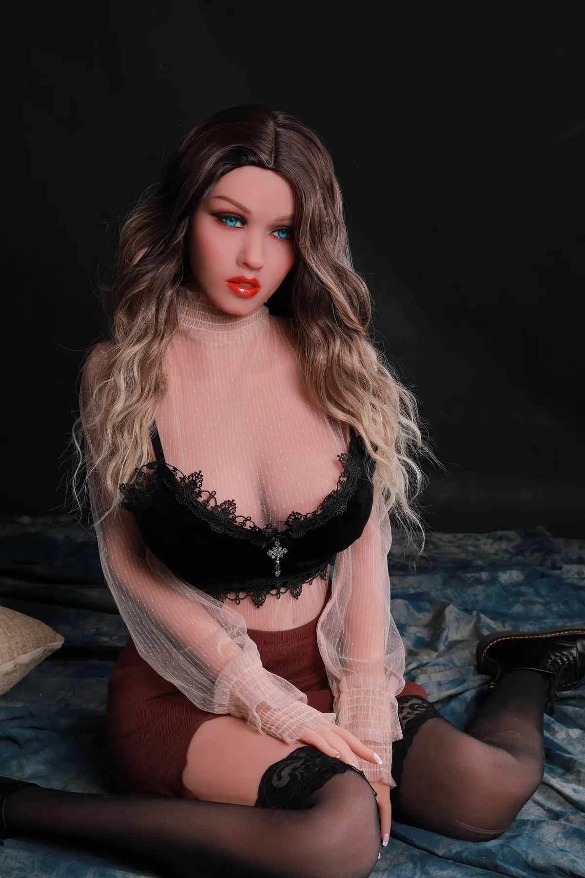 Celestina Ourique – Boneca personalizada de 170 cm em TPE, cabeça 171 8