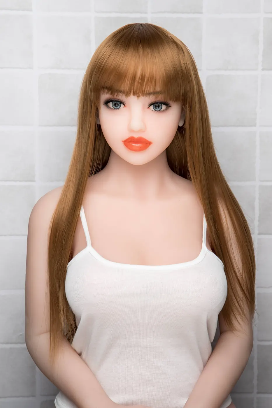 Virgínia Cerqueira – Boneca personalizada de 168 cm em TPE, peito médio, cabeça 37 8