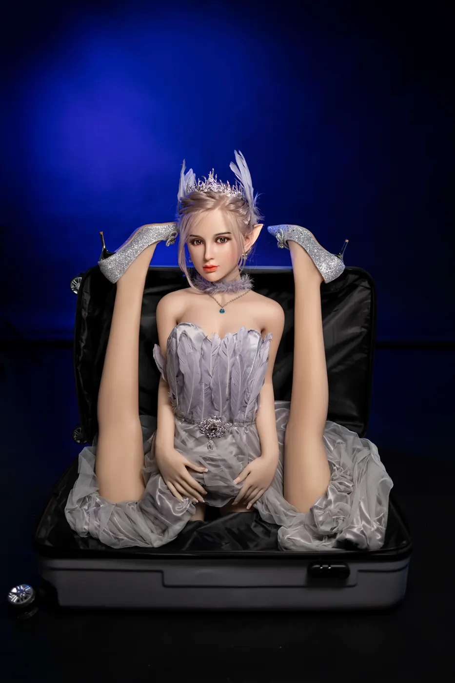 Açucena Abranches – Boneca personalizada de 168 cm em silicone integral, peito médio, cabeça 114 10