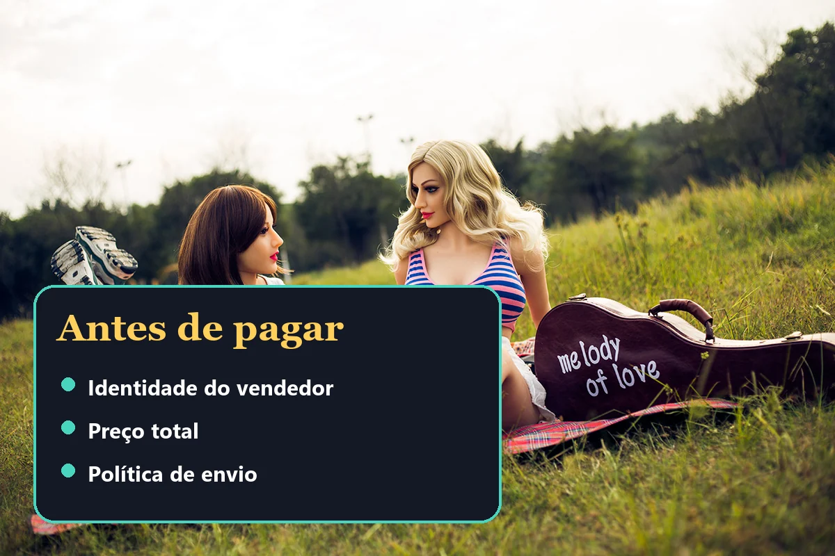 Checklist antes de comprar uma sex doll online